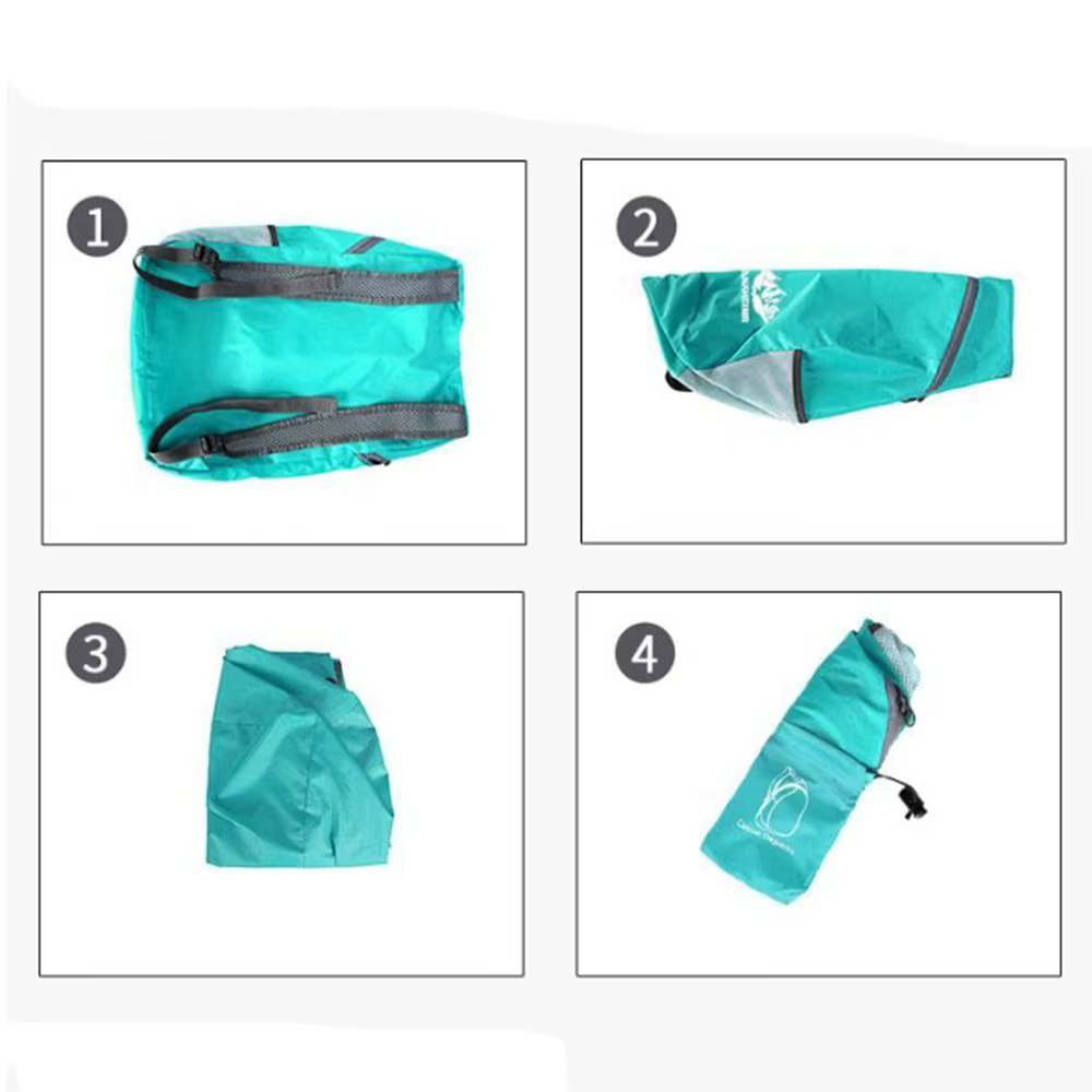 Sac à dos pliable imperméable Nano pour hommes et femmes