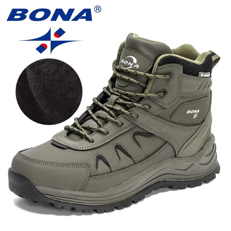Chaussures de Randonnée Montantes Antidérapantes pour Homme