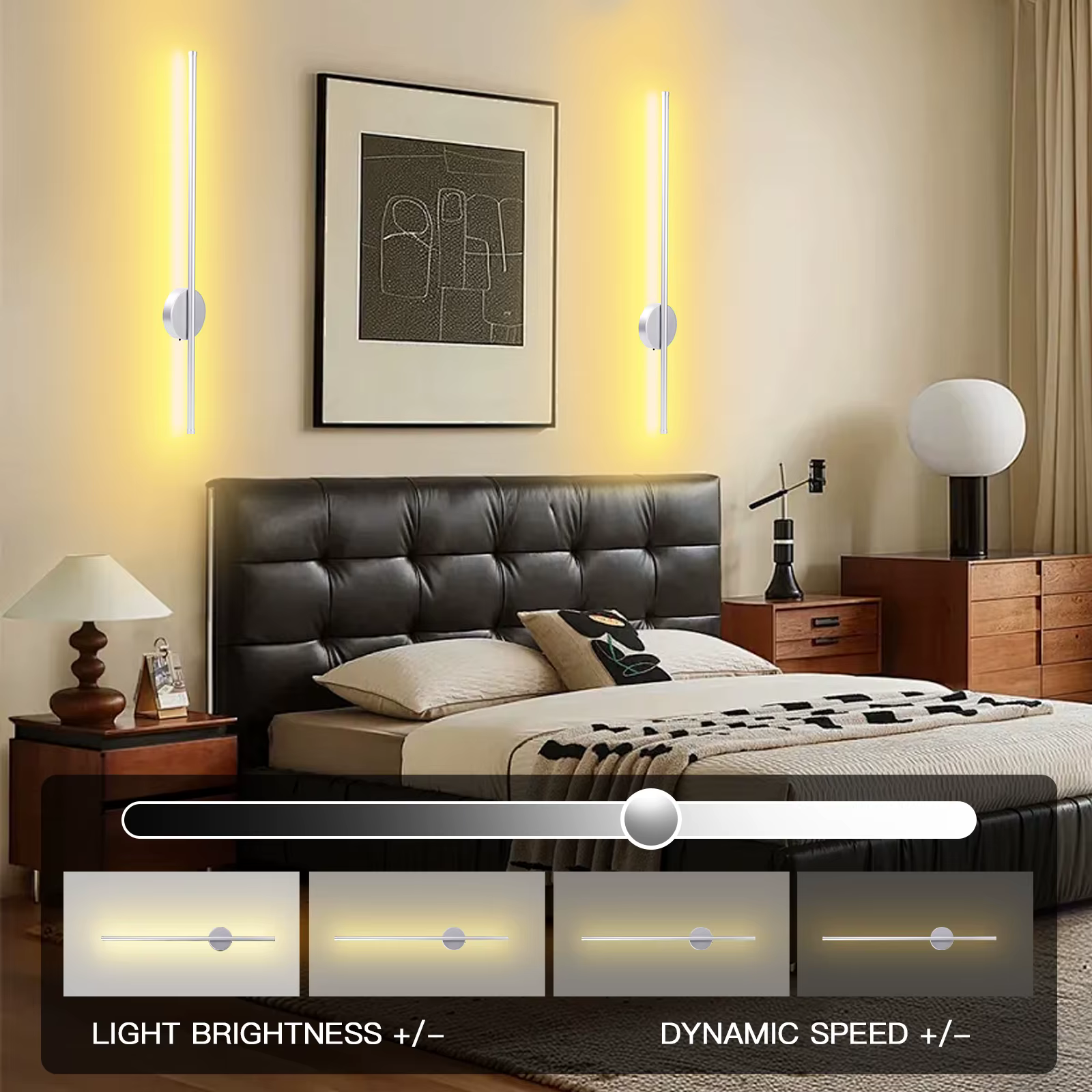 Lampe murale LED Rechargeable par USB