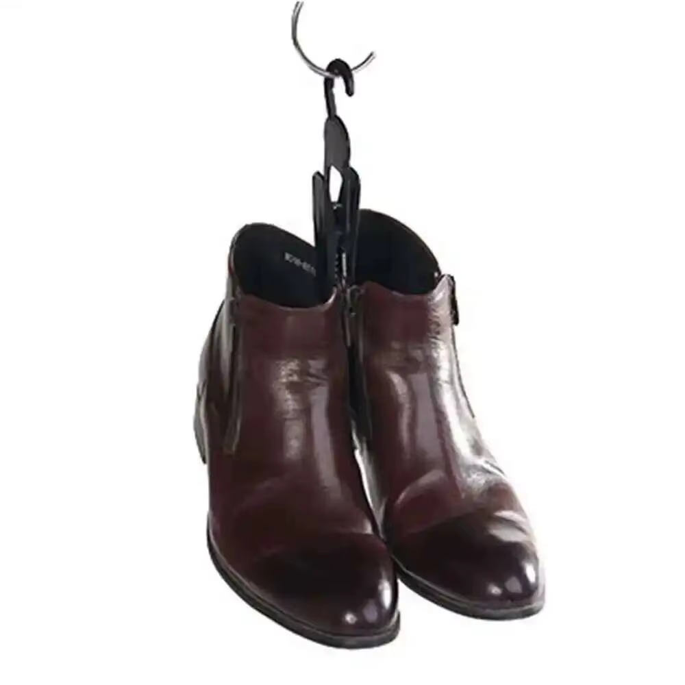 Clip de fixation noir pour chaussures
