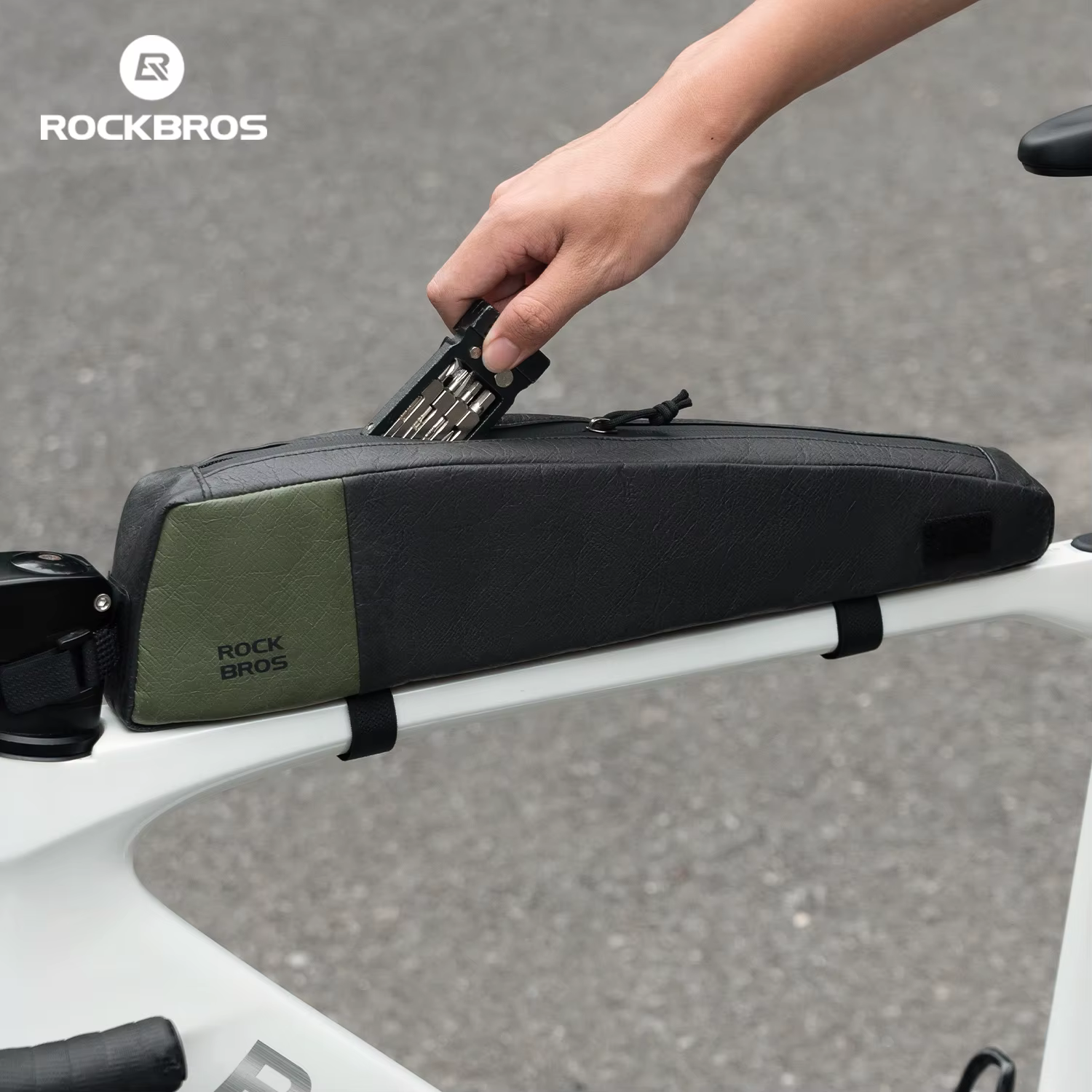 ROCKRBOS sac de Tube supérieur de vélo sac