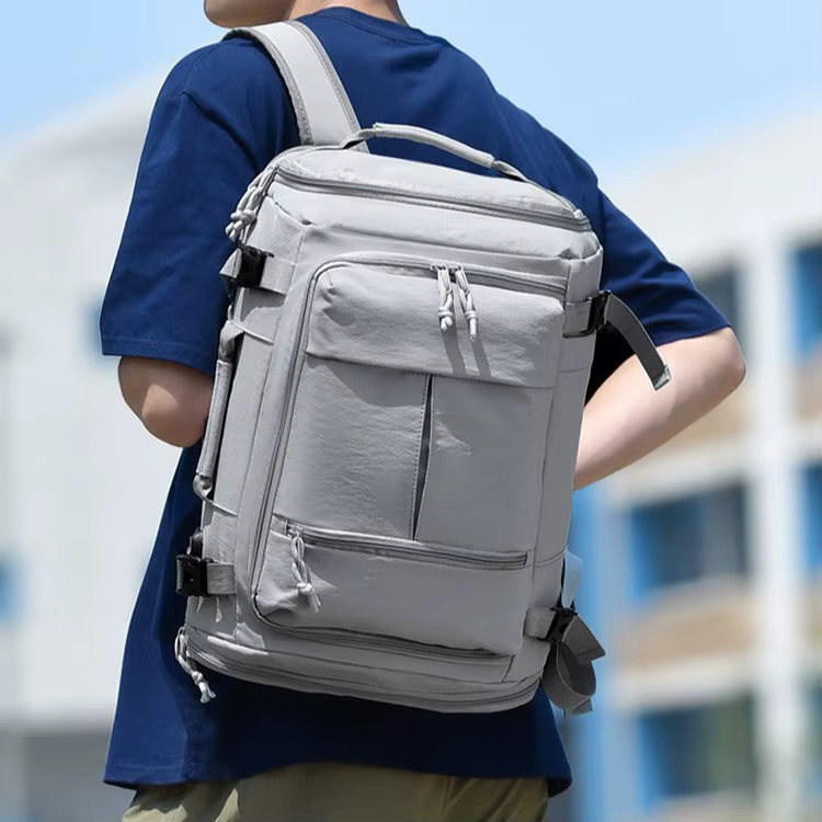 Sac à dos grande capacité avec compartiment sec et humide séparé