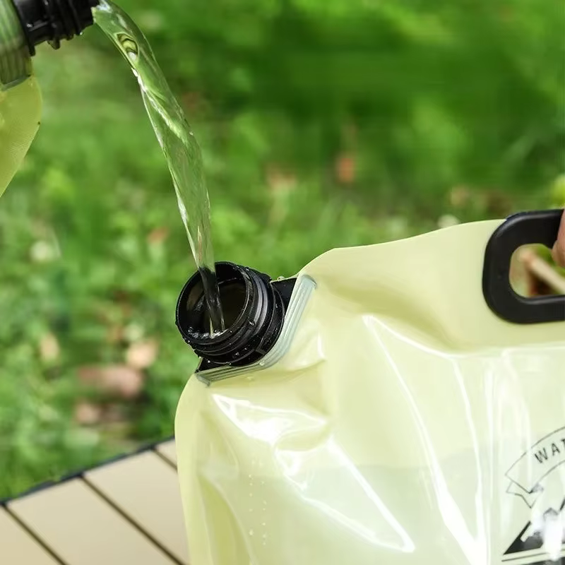 Sac à eau portable 8L, seau pliable