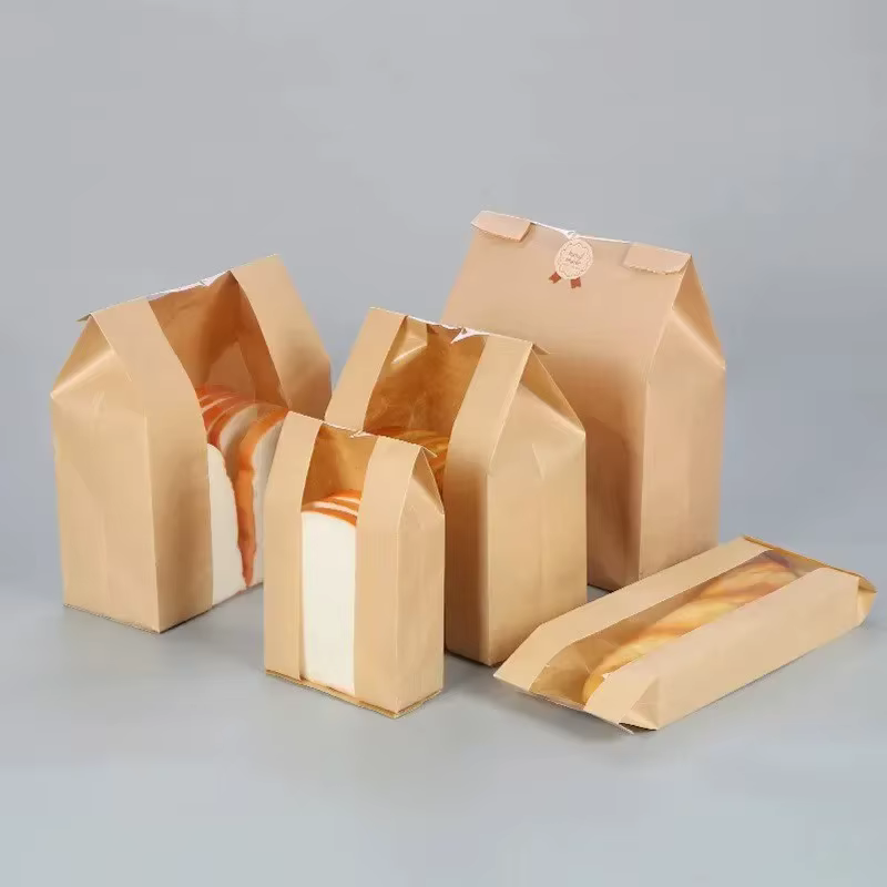 Sacs en papier kraft jetables imperméables
