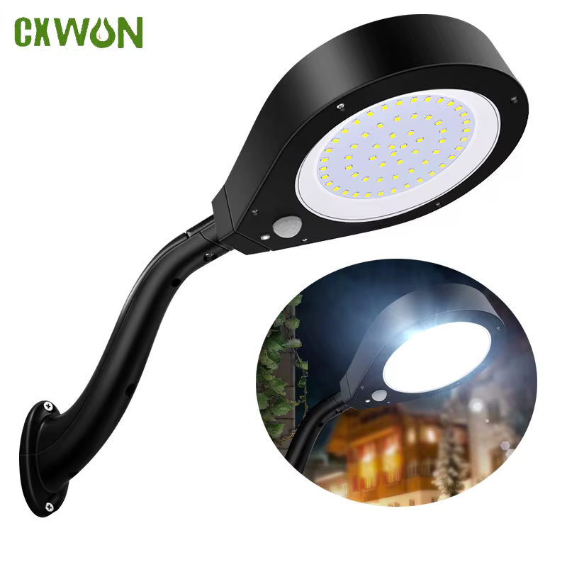 Lumière de douche solaire LED lampe