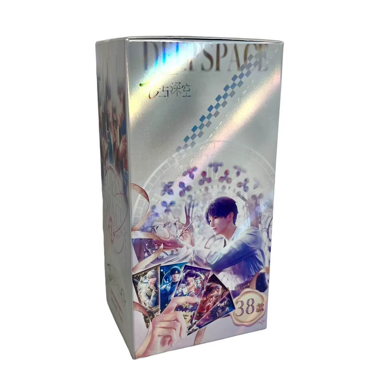1 sac jeu amour et espace profond holographique Laser billet tubs Caleb Sylus Zayne Xavier personnages Art signet
