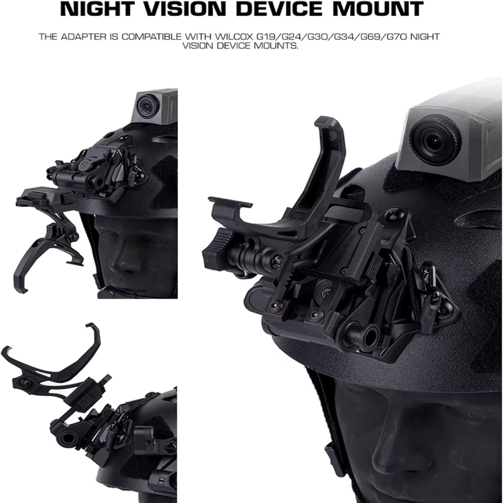 Support de lunettes pour drone, support de casque pour lunettes numériques, compatible avec les accessoires DJI Goggles 2.0, accessoire NVG