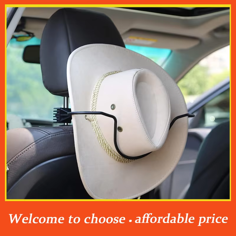 Support de rangement pour chapeaux de voiture en acier inoxydable