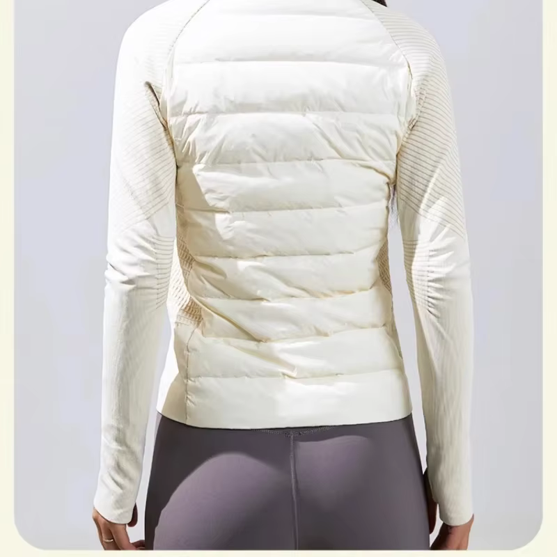 Doudoune légère en duvet d'oie pour femme