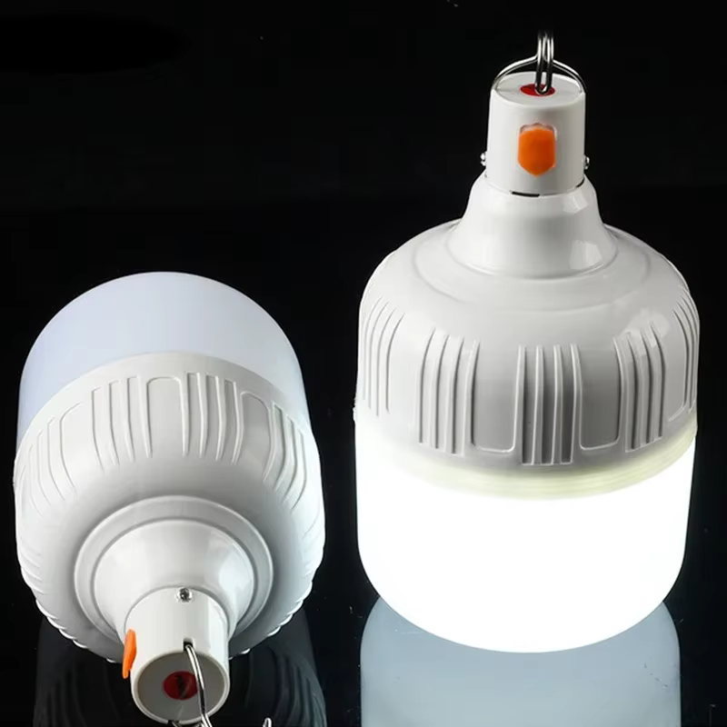USB Rechargeable Camping lumières lumière LED lanterne Portable ampoule de secours lampe haute puissance tentes