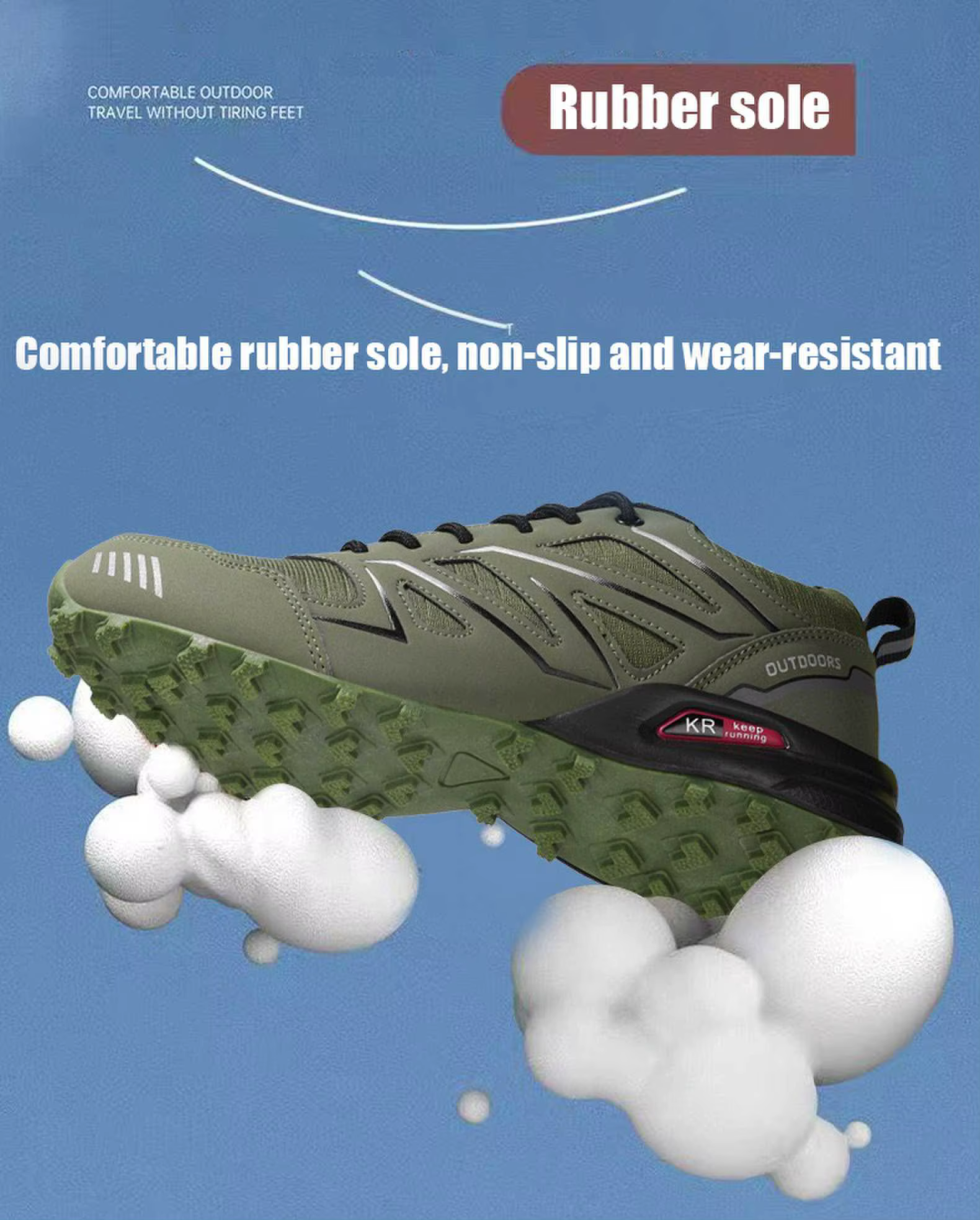 Chaussures de randonnée imperméables pour hommes