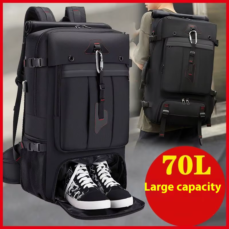 Sac à dos de voyage de grande capacité 50L 70L