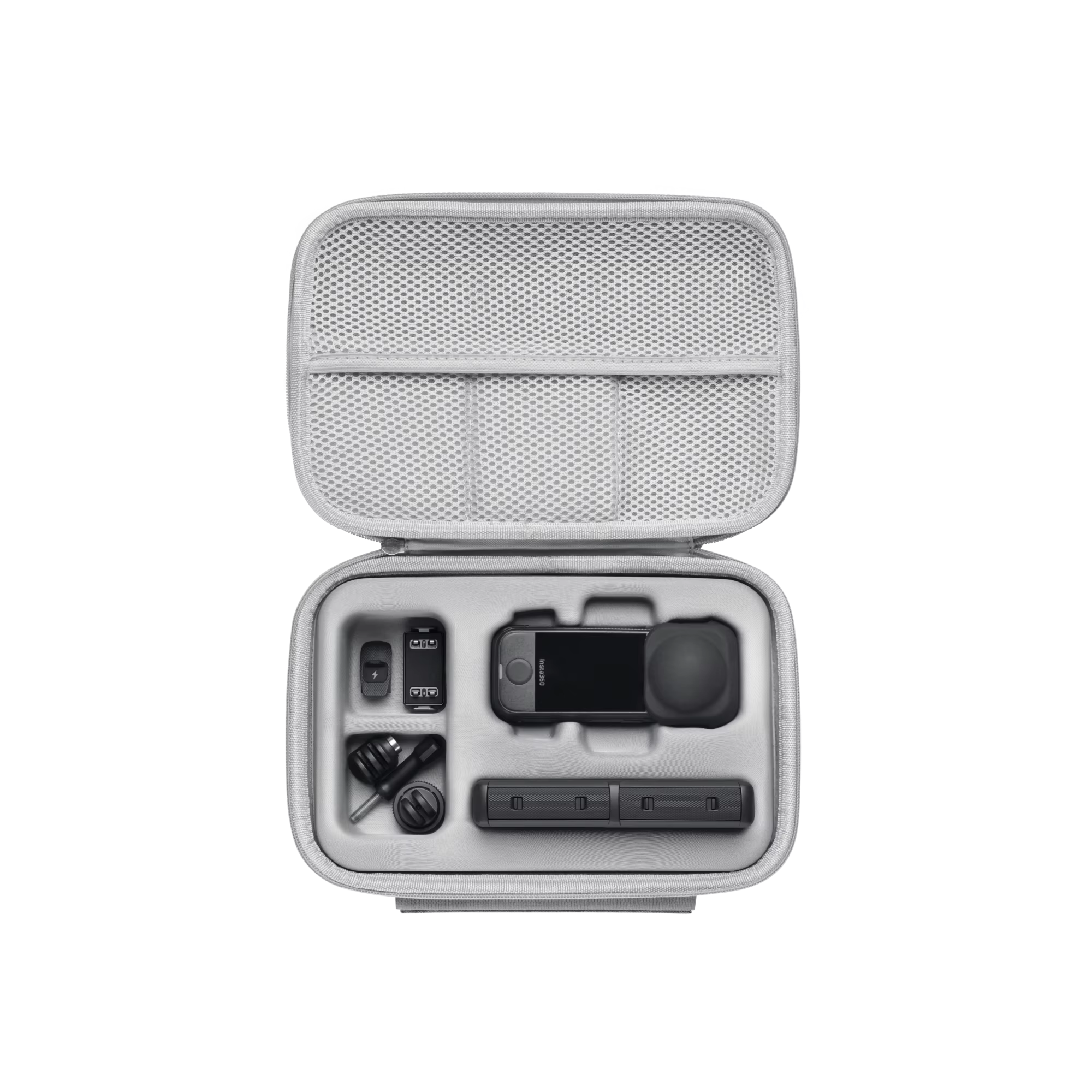 Insta360 X4 Air Carry Case Magasin une variété d'accessoires pour Insta 360 X4 air Accessoires d'origine
