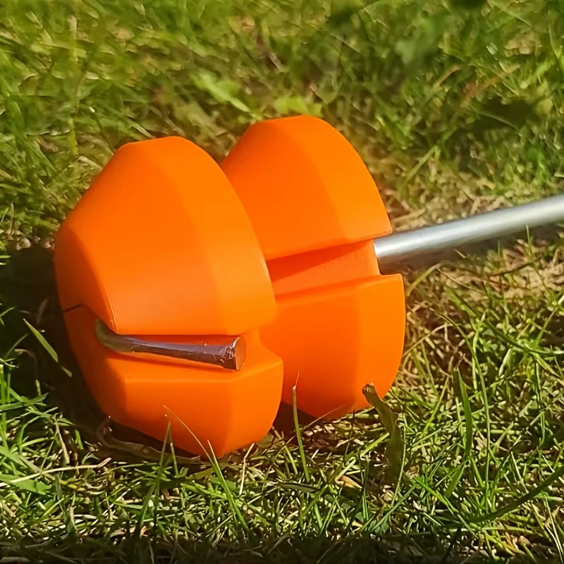 Protège-piquets de tente en plastique