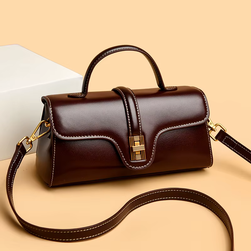 Sacs à main de luxe en cuir véritable pour femmes, sacs à bandoulière de styliste pour dames, sacs à poignée supérieure de grande capacité, fourre-tout