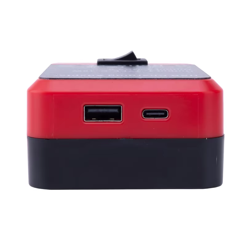 Adaptateur de batterie batterie externe pour batterie Li-ion Lidl Parkside X20V avec double interface de charge rapide USB/type-c batterie externe mobile