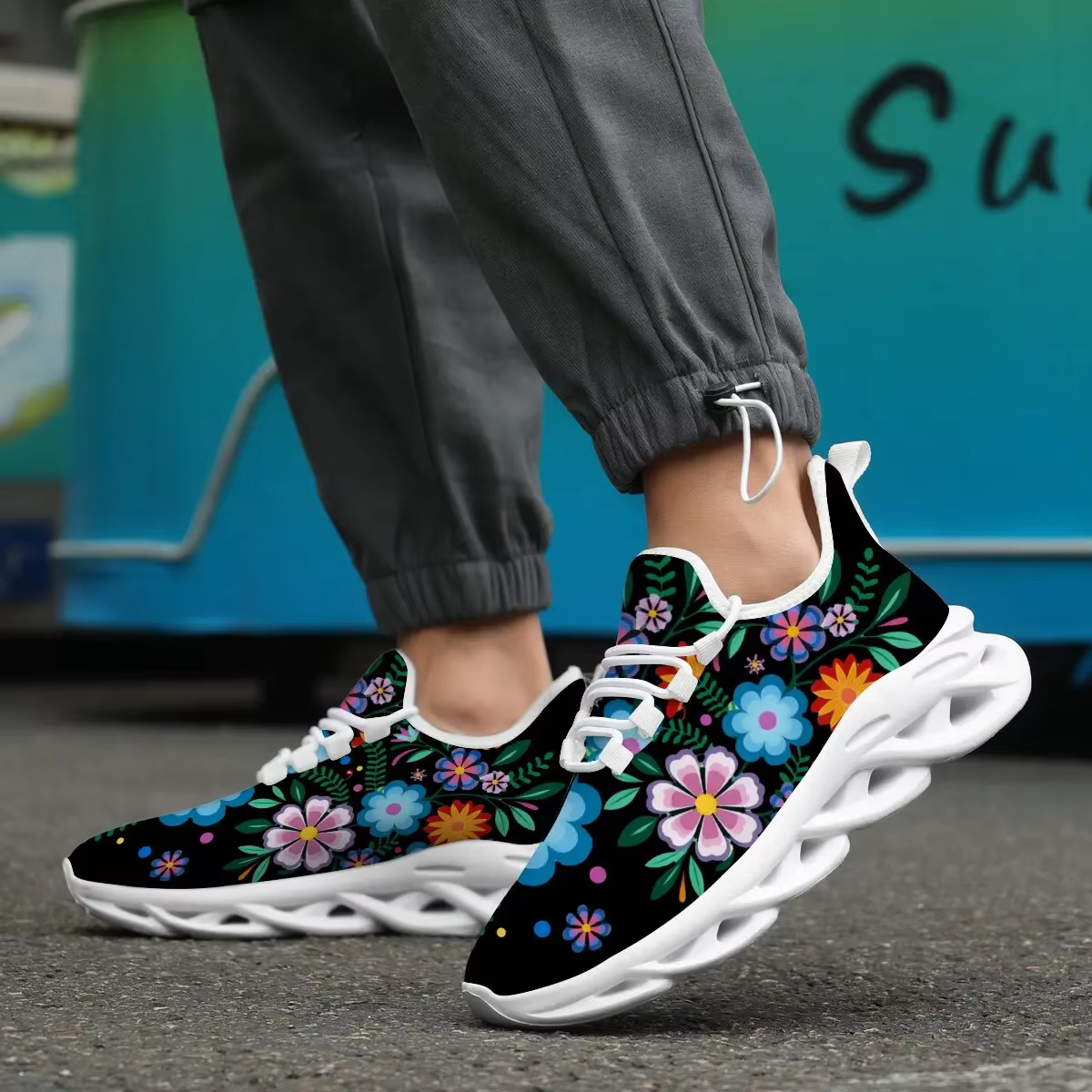 Femmes dames marche Tennis chaussures sans lacet léger décontracté course baskets semelle souple confortable formateurs Zapatos De Mujer