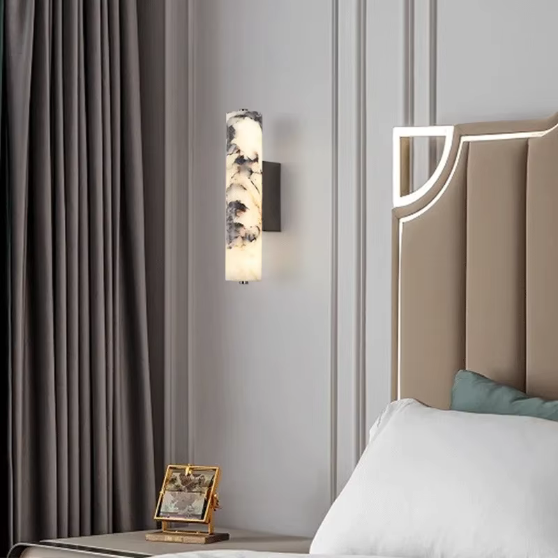 Lampes murales modernes en pierre naturelle de style italien