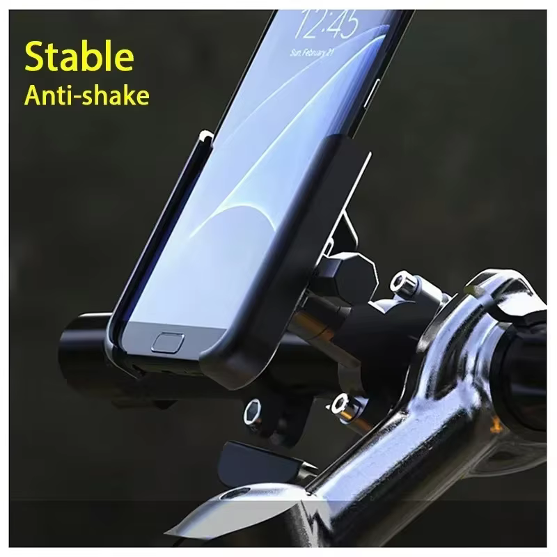 Support de téléphone portable pour guidon de moto