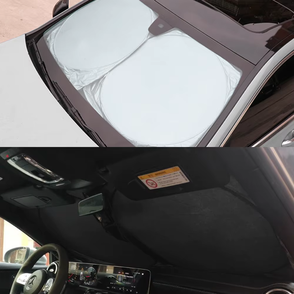 Pare-soleil de voiture Pare-brise avant Pare-soleil Couverture Auto Accessoires pour Cristaux en C4 C3 C5 C4L C1 C2 C8 C-ELYSEE VTS C6 C-CROSSER