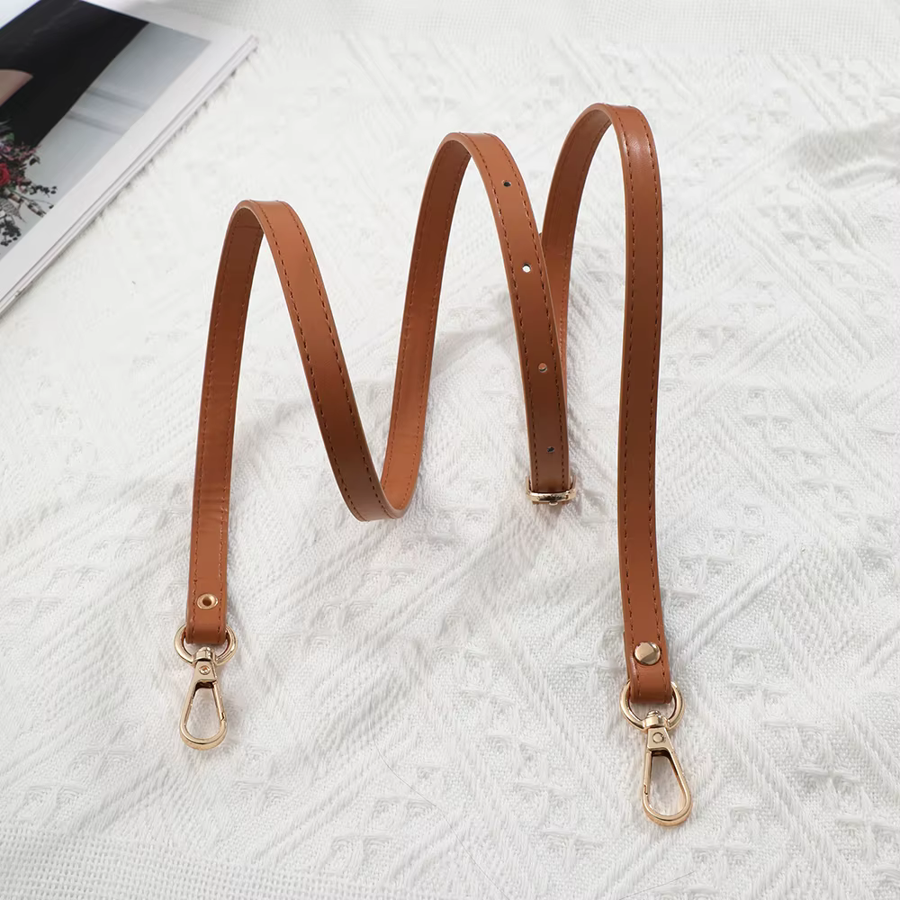 Sangle de sac en cuir PU réglable de 120cm de Long pour femmes