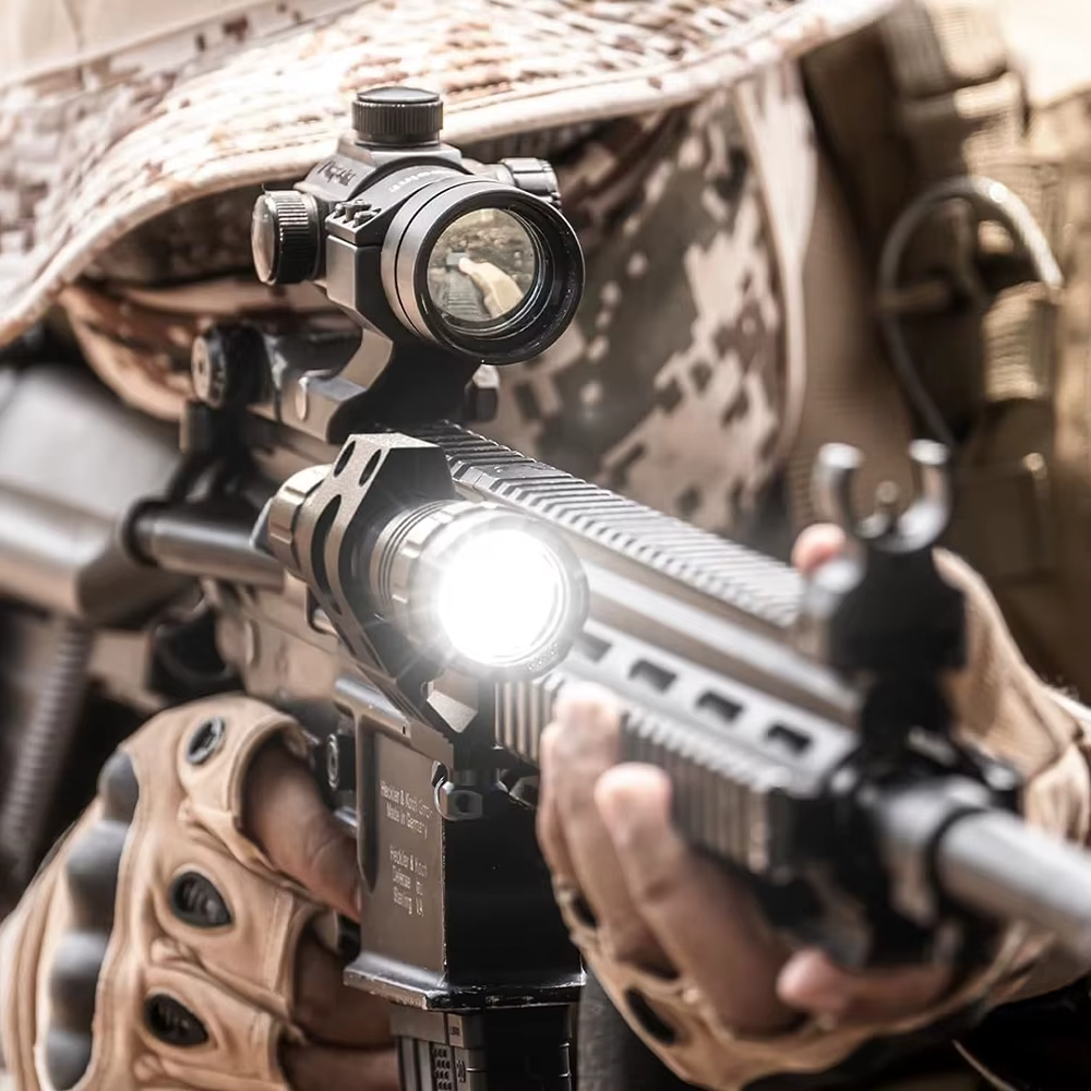 Lampe torche pour fusil 1500 lumens