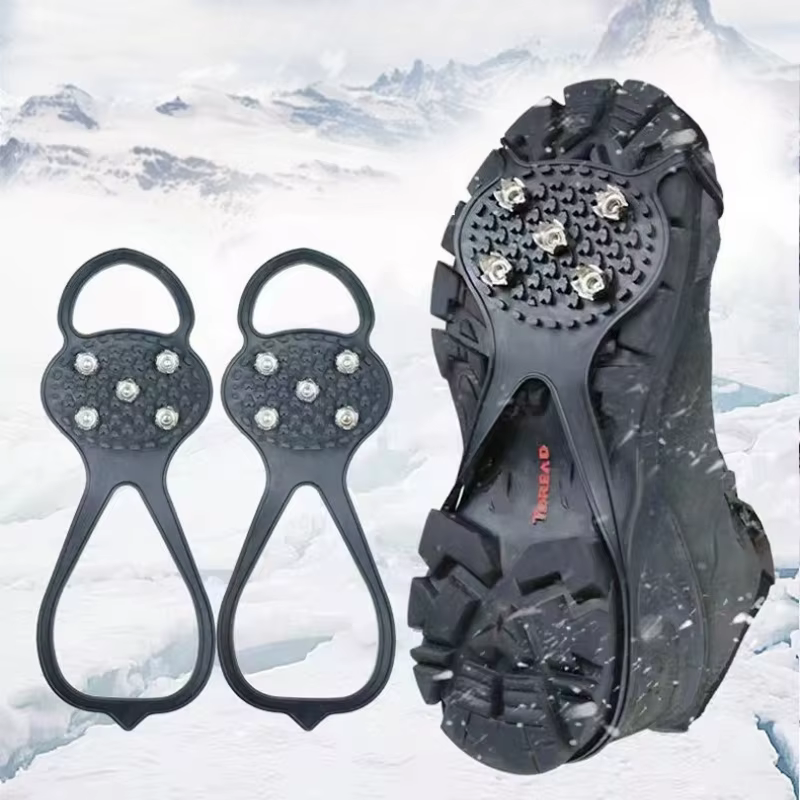 Crampons à glace d'extérieur couvre-chaussures antidérapants