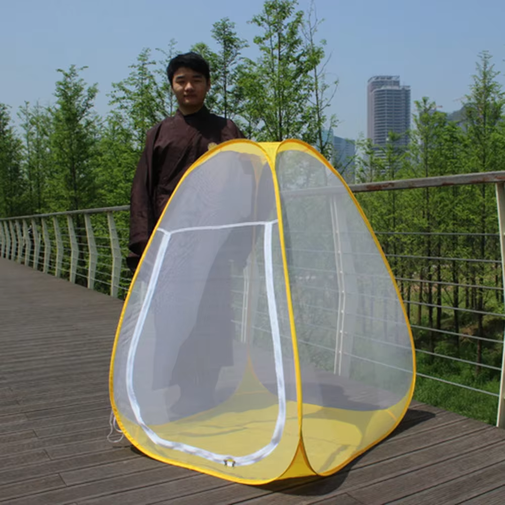 Tente transparente anti-moustique pour l'extérieur