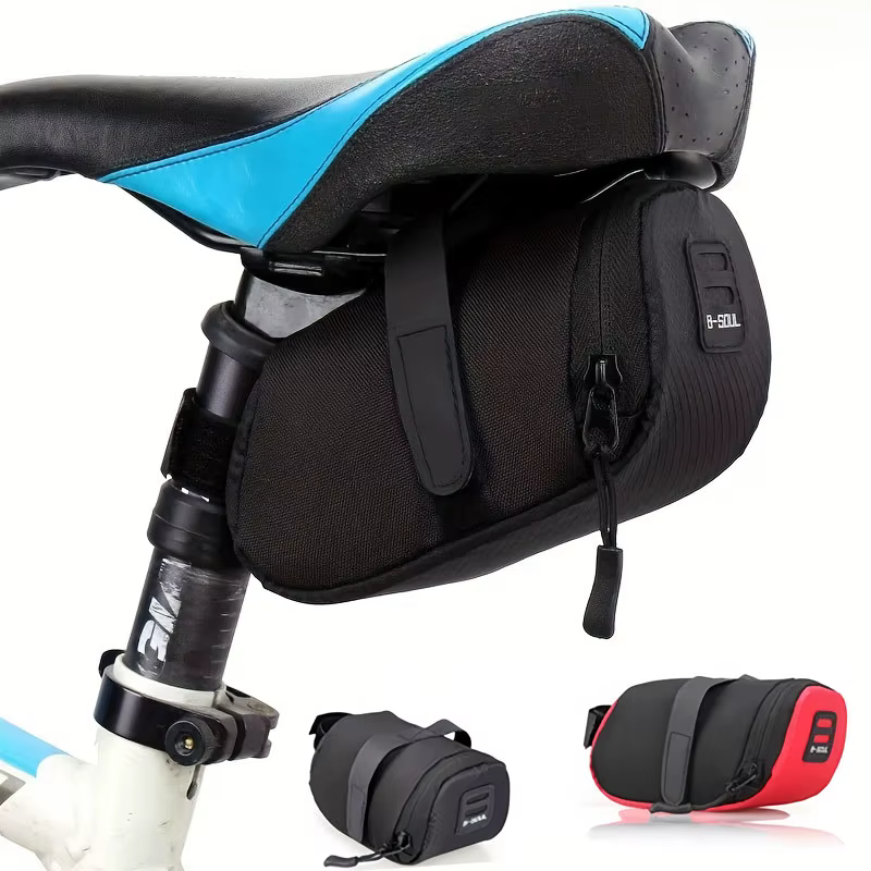 Nouveau sac de vélo, VTT, vélo de route, trousse à outils grande capacité, sacoche de selle pour le cyclisme en extérieur, sacoche arrière de vélo