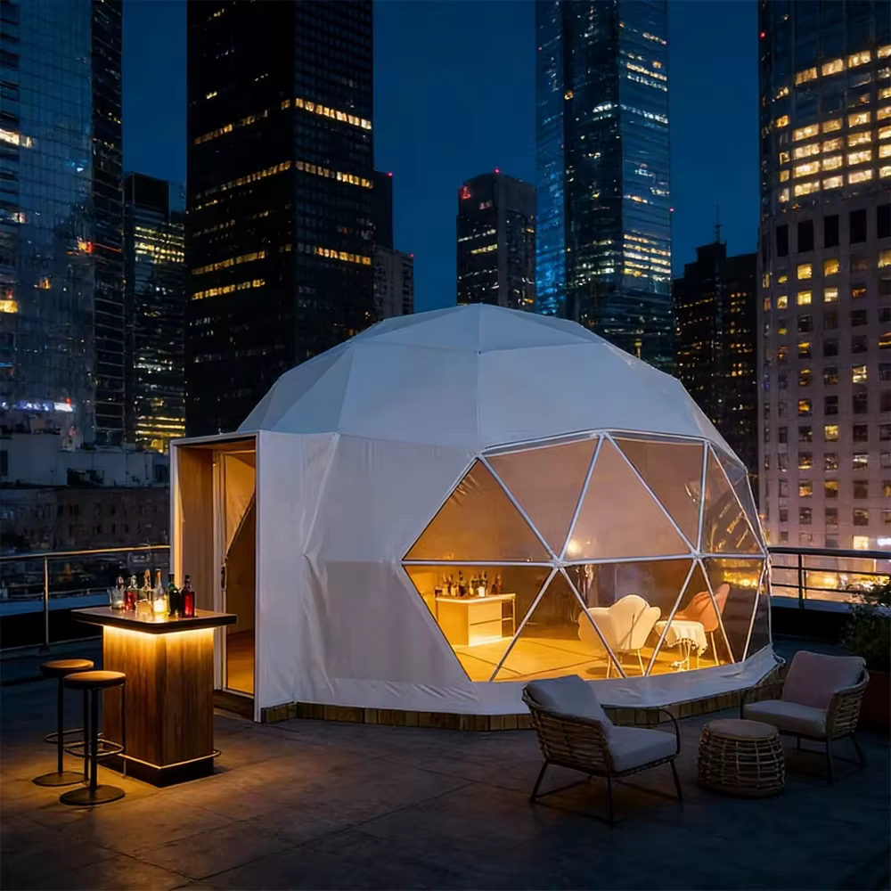 Tente dôme igloo pour camping extérieur