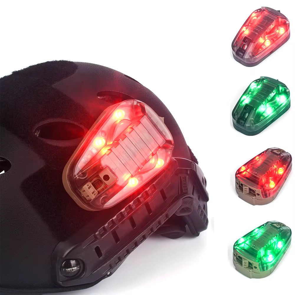 WADSN lampe coccinelle étanche Tactica survie sécurité Flash lumière rapide casque