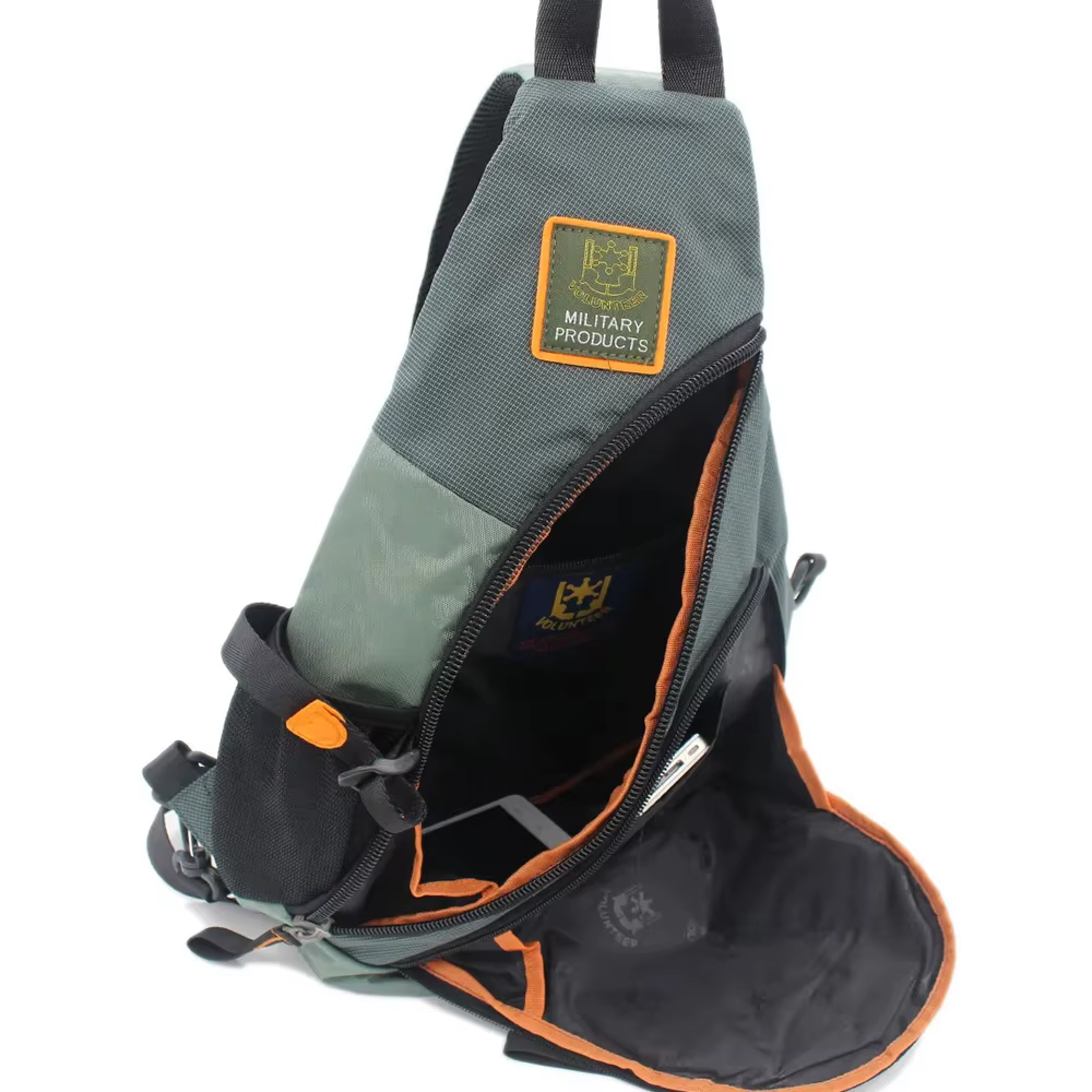 Hommes bandoulière sac à dos épaule poitrine sac voyage randonnée Sport de plein air escalade militaire Oxford mâle