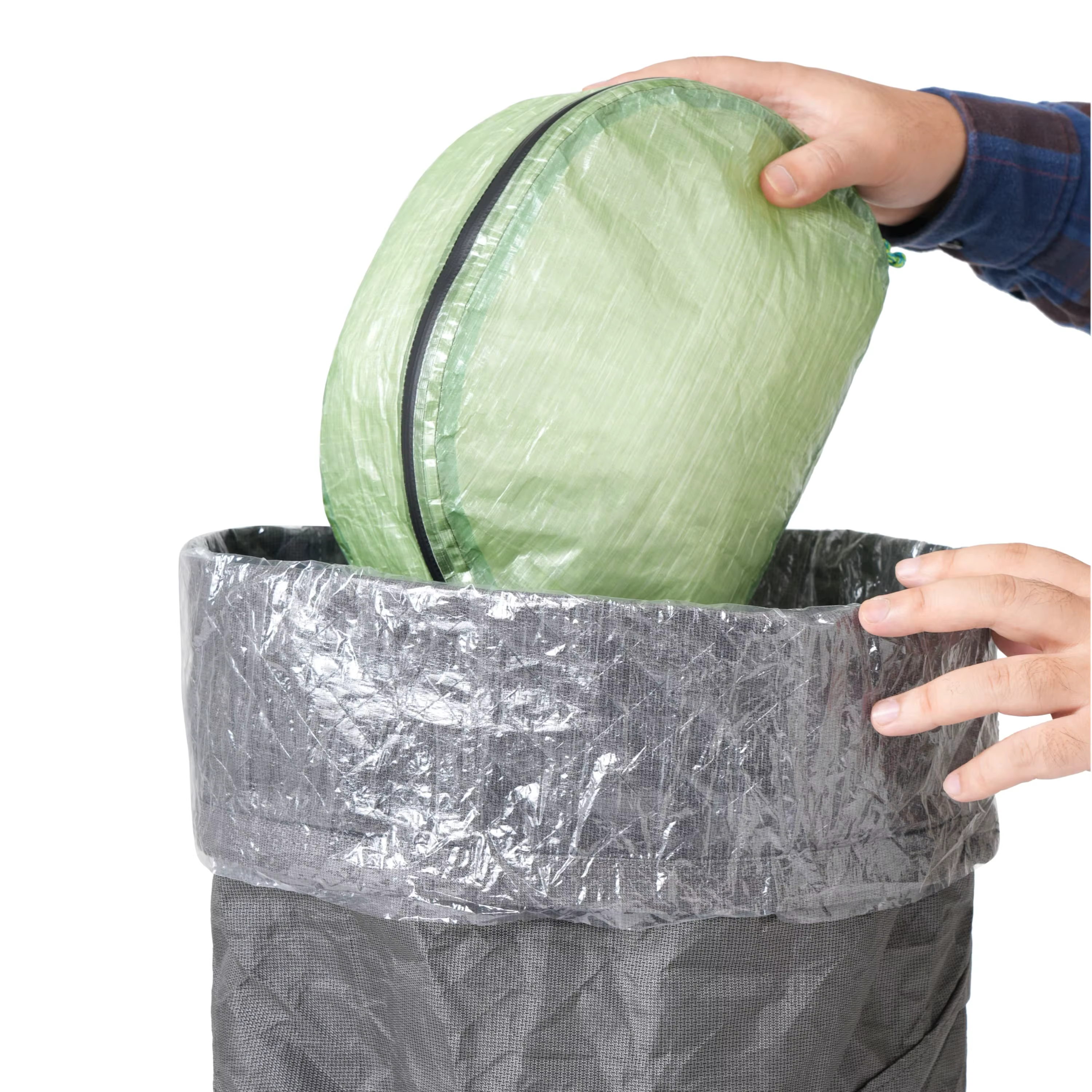 Sac à dos doublé d'emballage ultraléger 14g