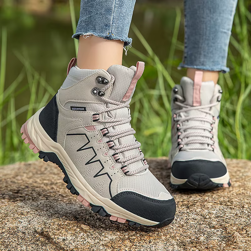 Femmes cheville en plein air Trekking bottes chaussures de randonnée femme escalade marche baskets Wandelschoenen Botas Mujer