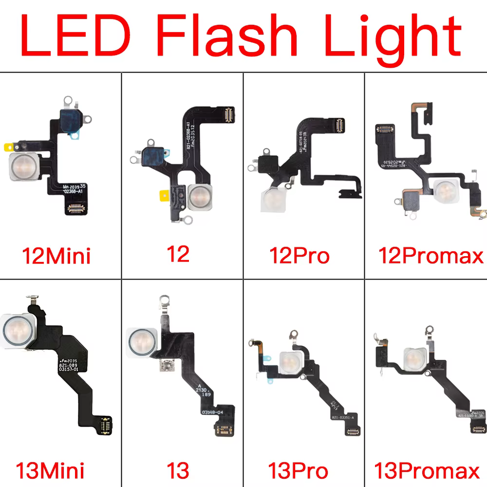 Lampe de poche de remplacement avec câble flexible