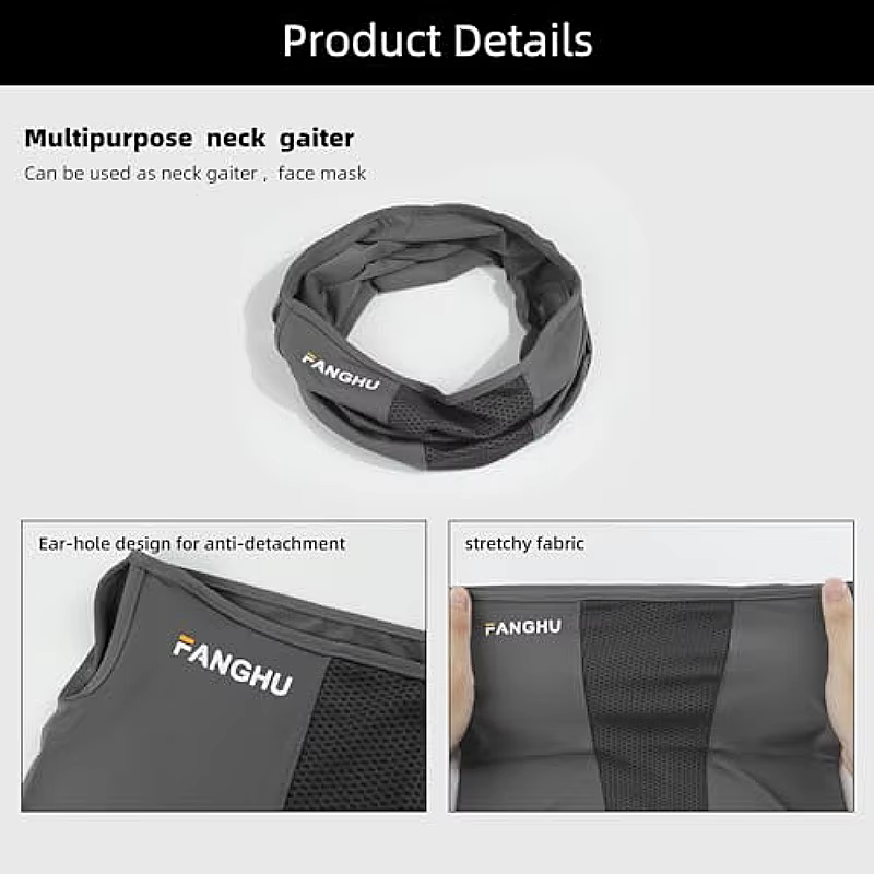 Masque de Protection solaire de Sport en maille respirante