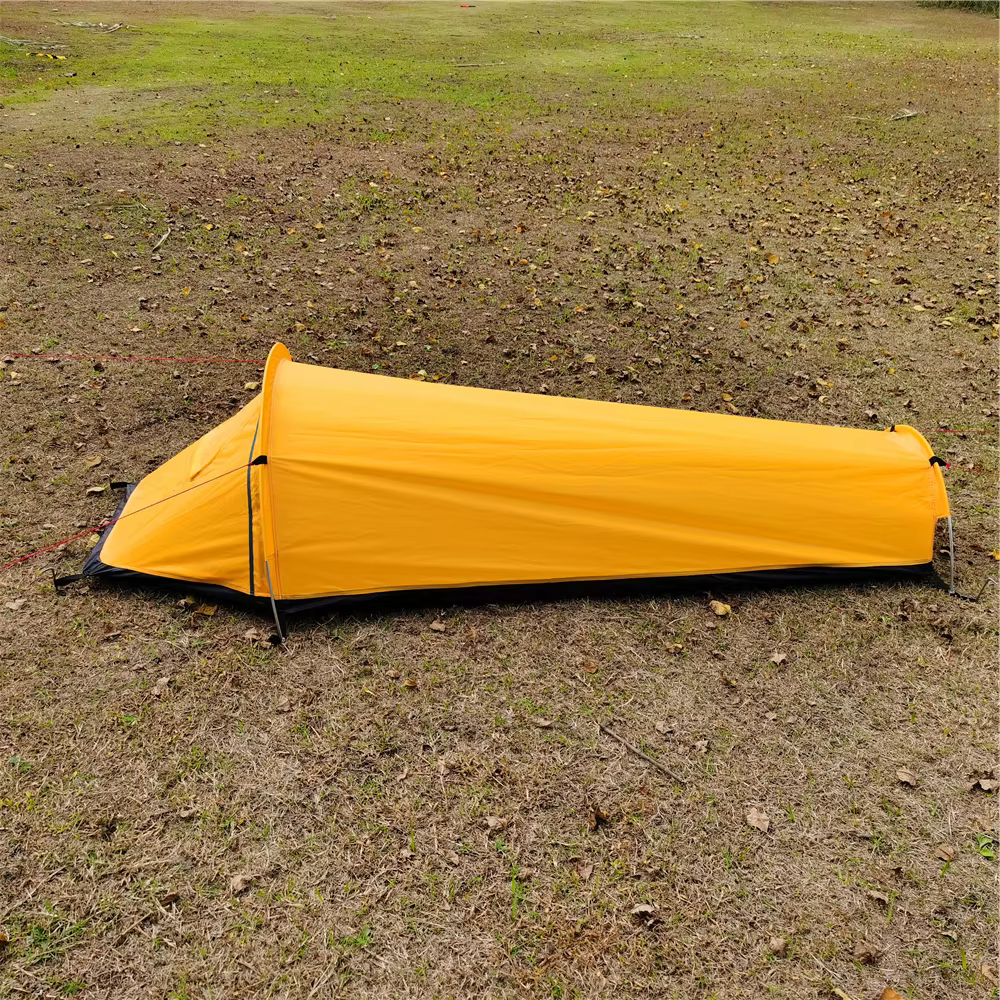 Tente de camping en plein air, sac de couchage, léger, simple, hypothèque