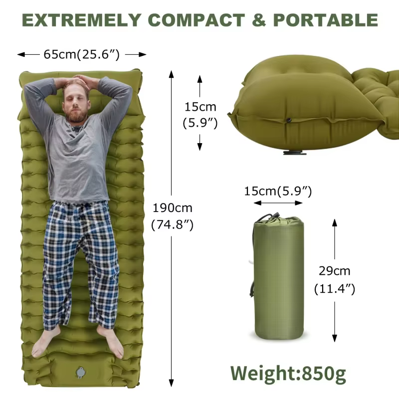 Matelas gonflable de Camping en plein Air