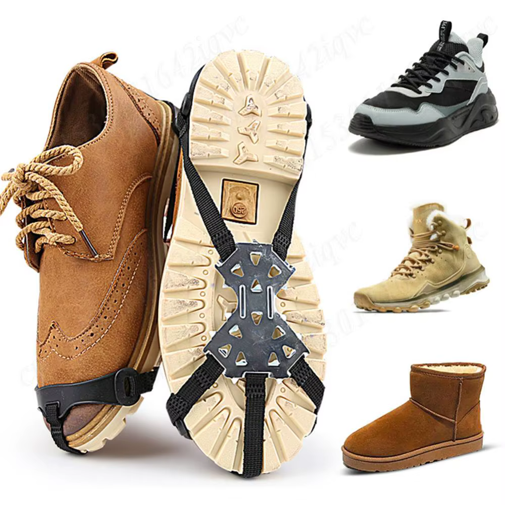 11 crampons à pointes pour bottes