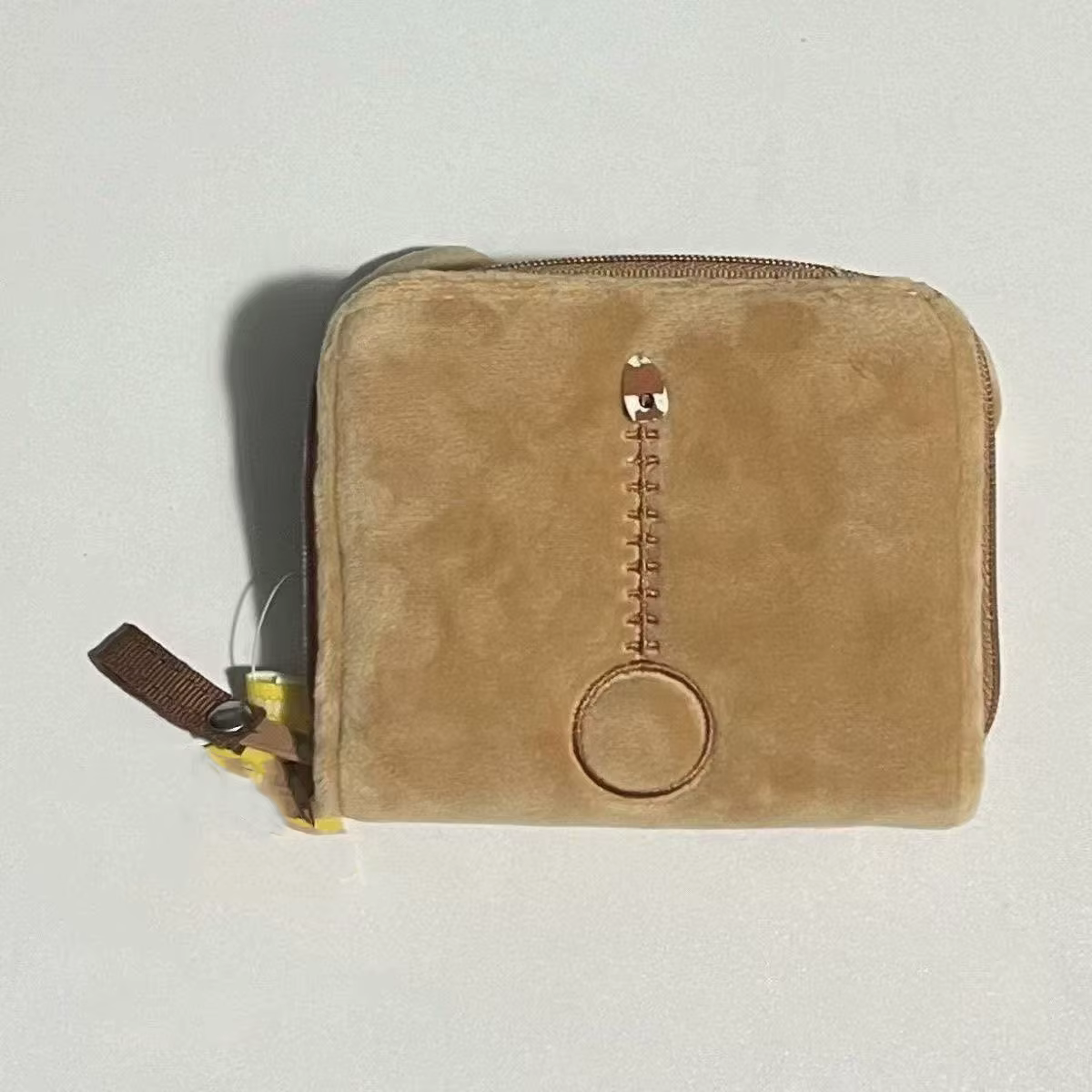 Mini porte-monnaie en peluche tridimensionnel pour fille, nouveau Ins Kawaii, sac de rangement Portable pour cartes bancaires, cadeau d'anniversaire