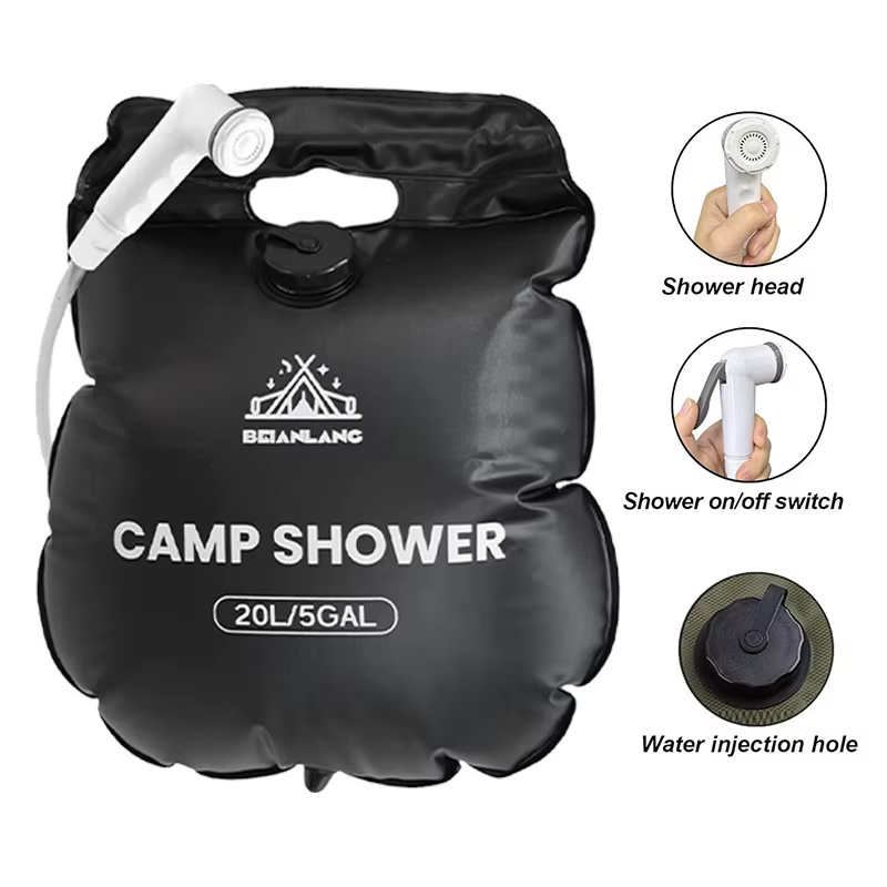 Sac de douche solaire 20L/5.3 Gallons