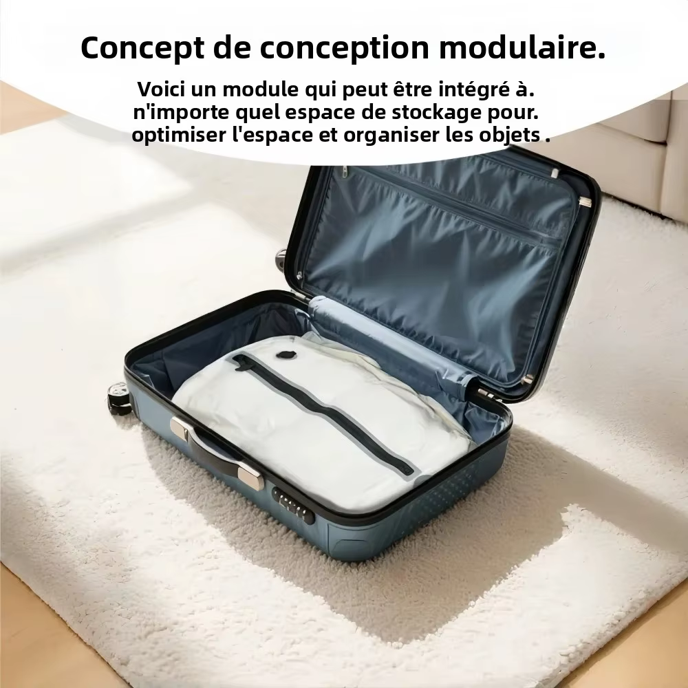 Sac Sous Vide Compression pour Vêtements Voyage Valise