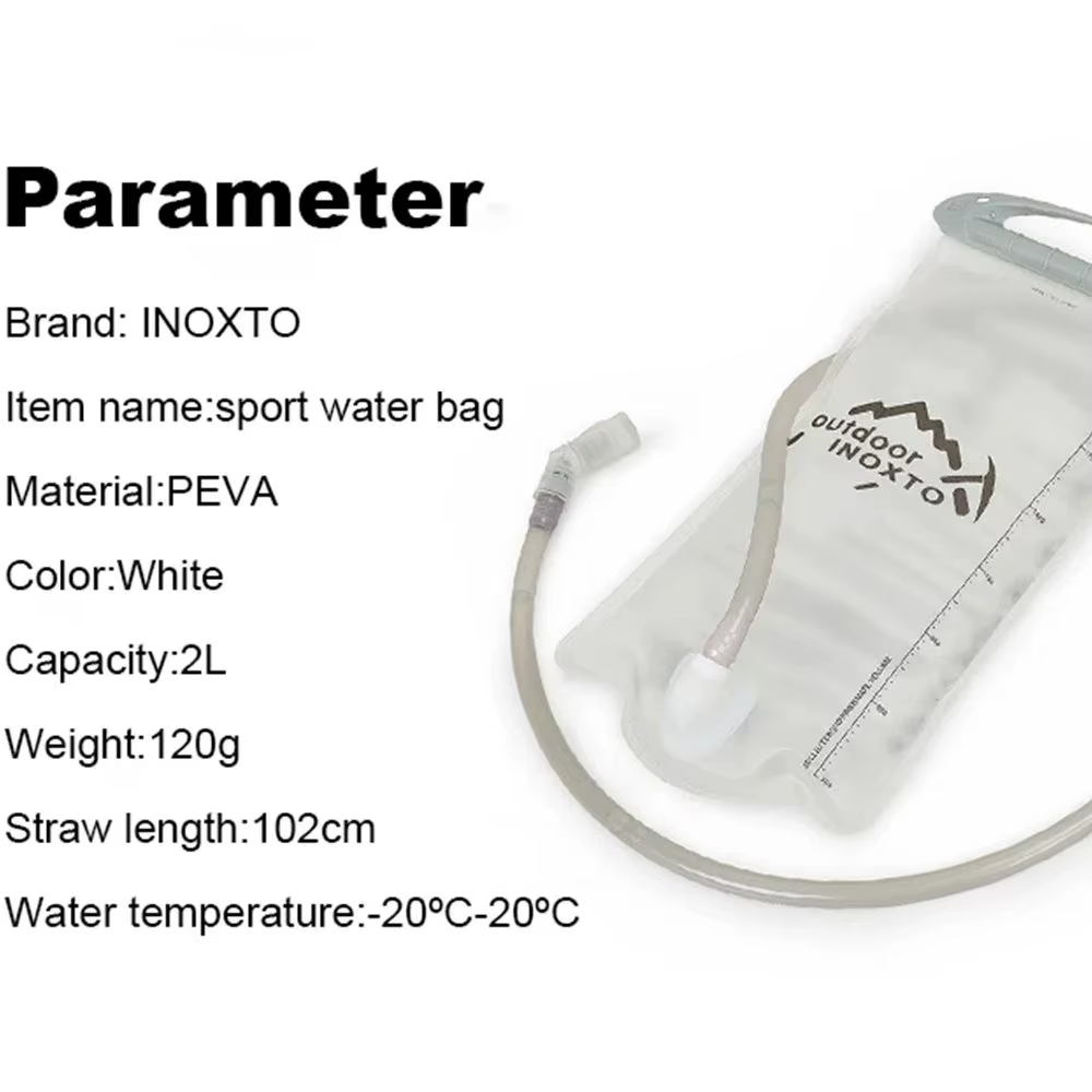 Nouveau 2L Sport vessie vélo hydratation sac à eau Portable paille sac à eau pliable cyclisme randonnée sac à dos petit