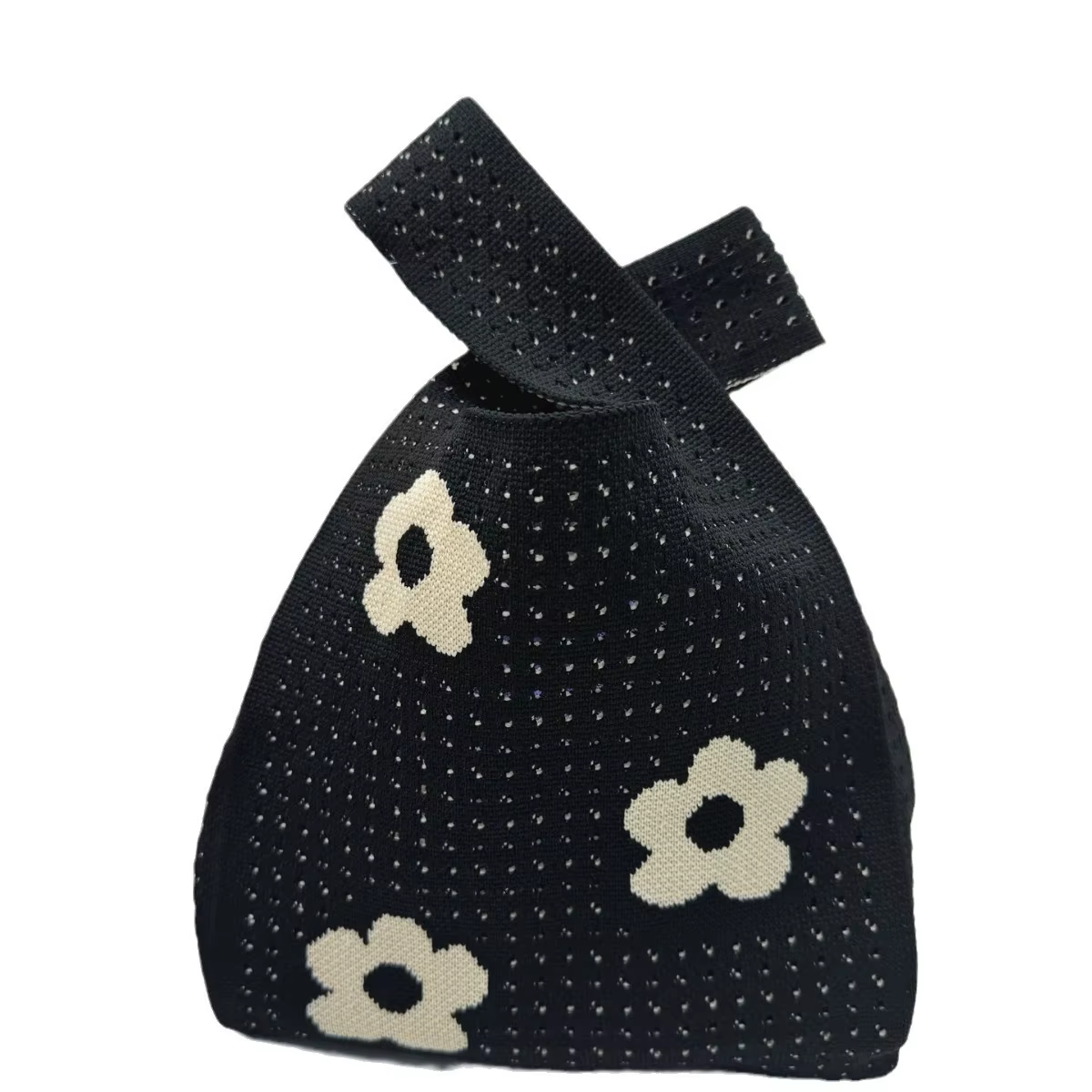 Sac fourre-tout tricoté à la main pour femme