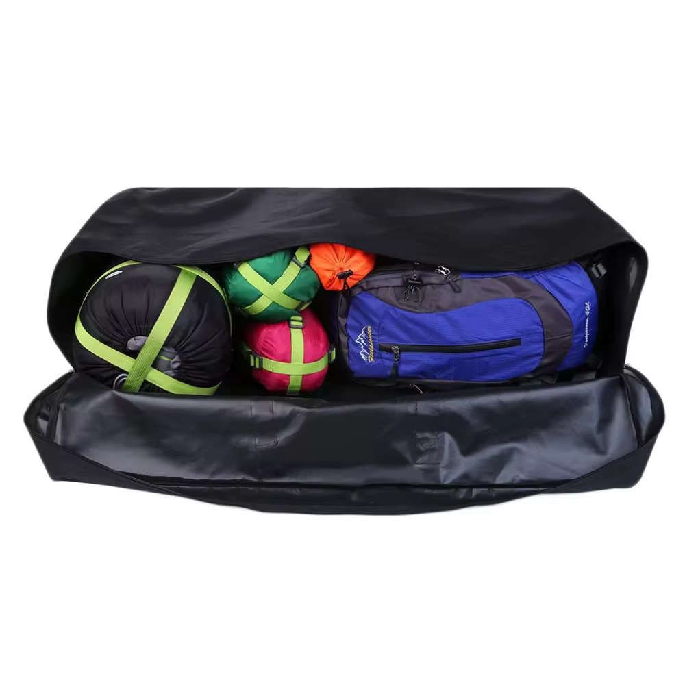Grand sac de rangement de voyage 150L/100L/55L, sac à main résistant à l'eau, sac à bagages pliant, sac à dos organisateur bien rangé, valise de garde-robe