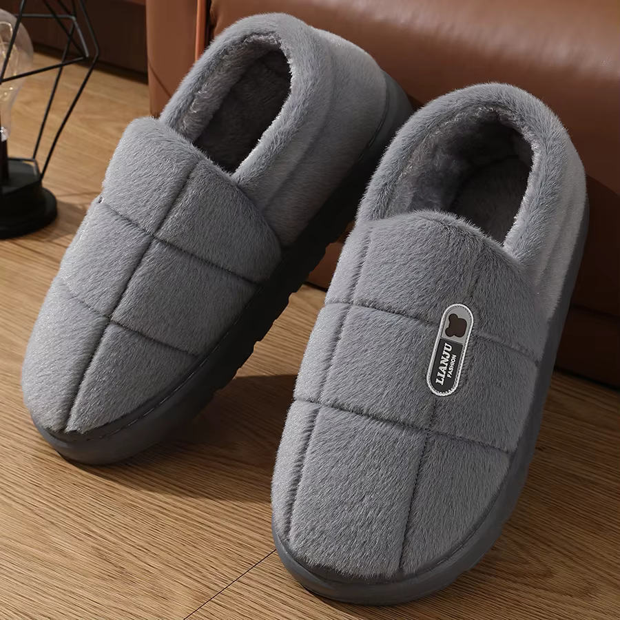 Chaussures d'hiver pour hommes 2025 – Déstockage de chaussures décontractées d'intérieur grandes tailles à prix réduits avec livraison gratuite, doublure isolante thermique et semelle antidérapante