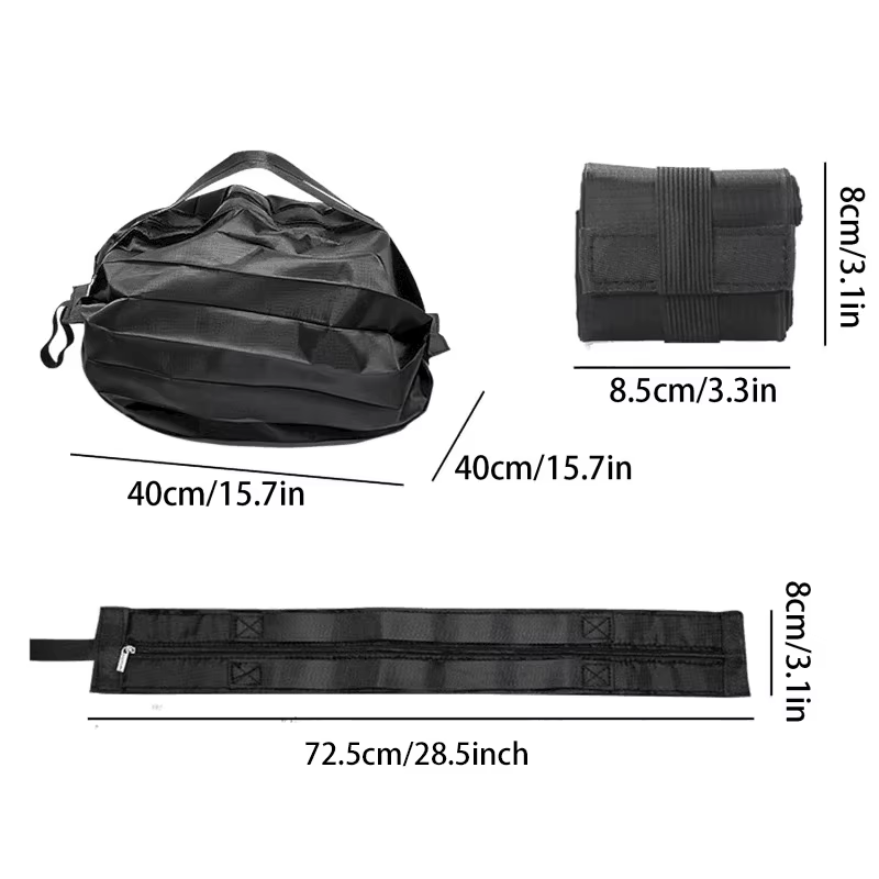 Grand sac de courses pliable, sac écologique réutilisable, paquet d'épicerie, sacs de rangement de jouets de plage, pochette d'épaule imprimée chat citron, fourre-tout