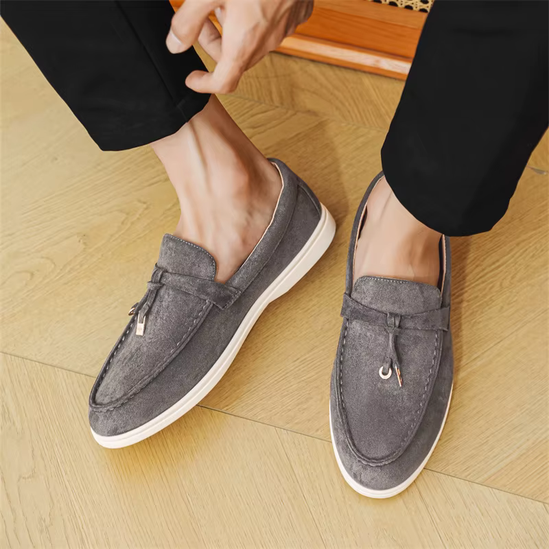 Nouvelles chaussures pour homme en daim