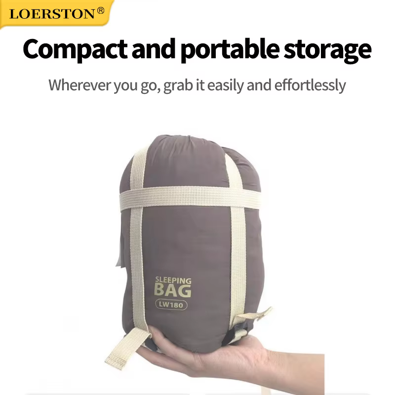 Sac de couchage compact ultraléger pour le camping en plein air