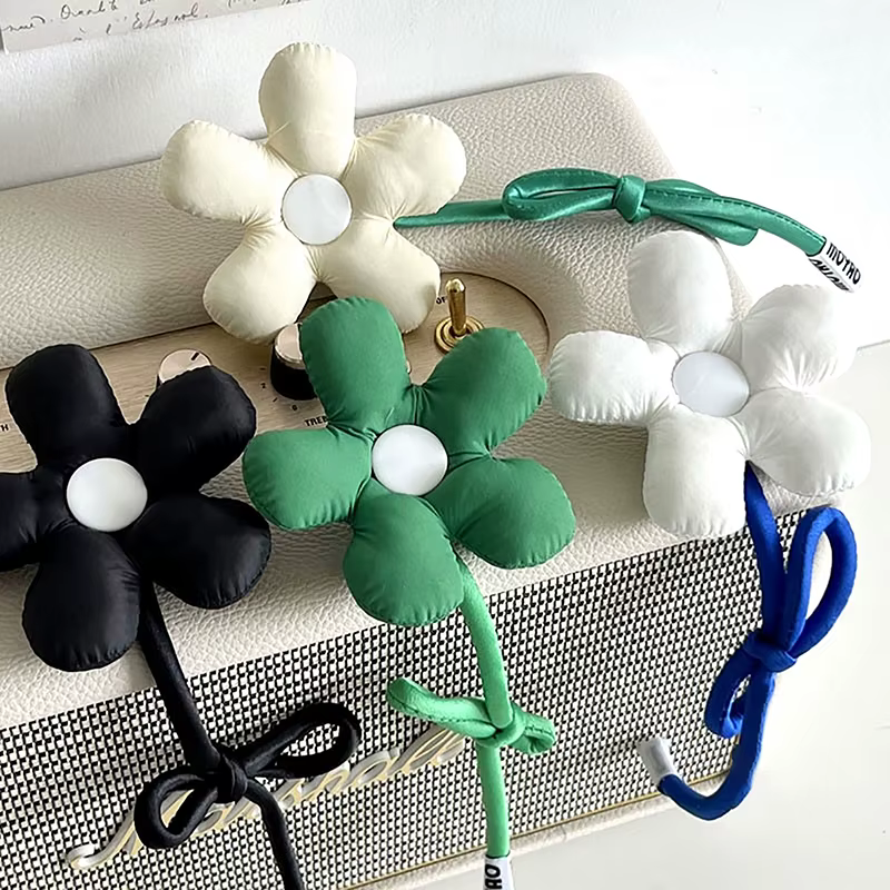 1PC 9.5cm mignon bricolage fleur broches accessoires sac mode vêtements sac décor bijoux pendentif épinglettes Badges broche